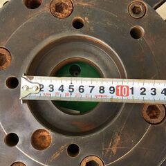 中古　旋盤用面板　37.5㎏　直径約49ｃｍ　■管理番号FG-3■ 中古 旋盤用面板 37.5㎏ 直径約49cm □管理番号FG-3□