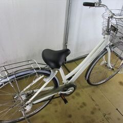B661　限定特価　整備済み★ブリヂストン　アルベルト　ホワイト★ 中古自転車 【27インチ 】