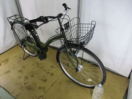 B669★\9000円★ 整備済み　中古自転車 シティサイクル　LEDオートライト　6段変速【27インチ 】 B669☆9000円☆ 整備済み 中古自転車 シティサイクル LEDオートライト 6段