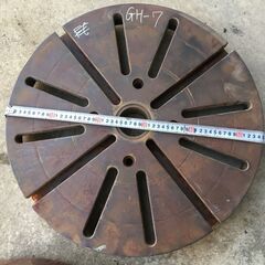 中古面板 旋盤用面板 430mm 管理番号♯11