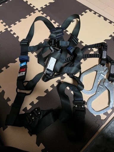 3mフルハーネスランヤードセット