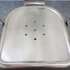 Tolix/トリックス　Aダイニングチェア　2脚セット　インダストリアル　カフェ　メタル TOLIX 椅子 中古家具 店頭引取歓迎 R4982)