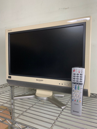 SHARP シャープ アクオス 20V型液晶テレビ LC-20D30 ベージュ