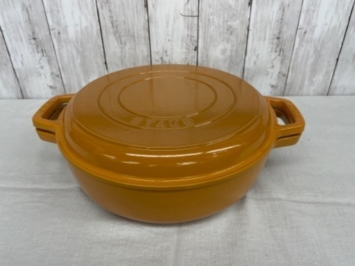 【新品】STAUB スキヤキ\u0026グリルパン