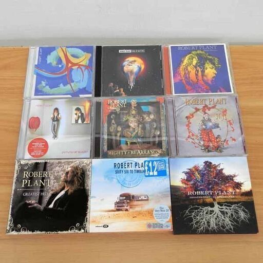 CD ROBERT PLANT ロバート・プラント 9枚セット 国内盤 輸入盤 札幌 西野