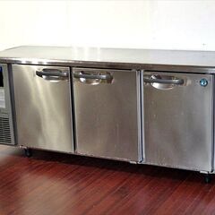 山口)下松市より　ホシザキ 業務用 コールドテーブル テーブル形冷蔵庫 RT-180SNF-E 冷蔵415L 間口180cm 単相100V 2011年製 　BIZJA17H