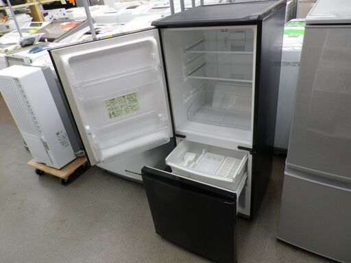 西岡店 冷蔵庫 137L 2ドア 2009年製 シャープ SJ-14R-B ブラック