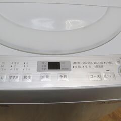 配達設置無料！ SHARP ホワイトカラー 2018年製 6.0kg 洗濯機 AS02