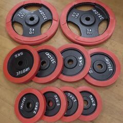 ♪IROTEC/アイロテック ウェイトプレート50kg/バーベル/ラック♪