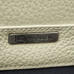 使用頻度少なめ Yves Saint Laurent ハンドバッグ レザー 本革