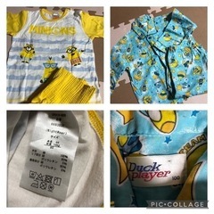 【取引中】子供のパジャマ　夏服、冬服　サイズ95〜100