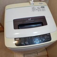 ハイアール電気洗濯機★JW-K42K★4.2kg★2015年製