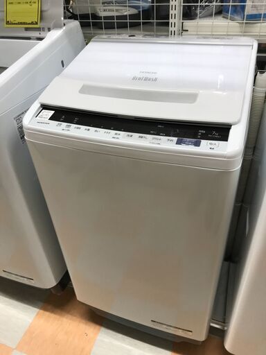 洗濯機 ヒタチ BW-V70EE7 2019年製※クリーニング済み ※当店6ヶ月保証