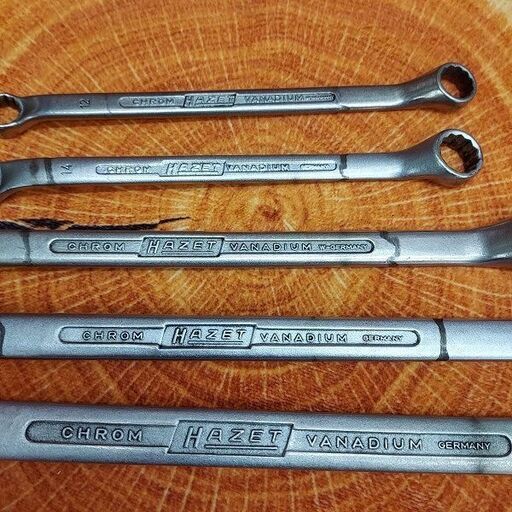 HAZET  メガネレンチ5本セット【リライズ野田愛宕店】【店頭取引限定】【中古】【管理番号：IT1ZPQC7EZB2】 HAZET メガネレンチ5本セット【リライズ野田愛宕店】【店頭取引限定