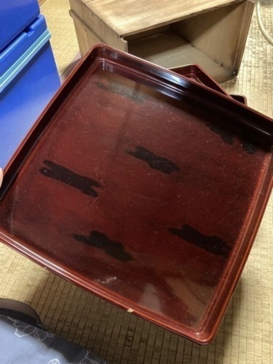 漆盆　箱入り　5枚