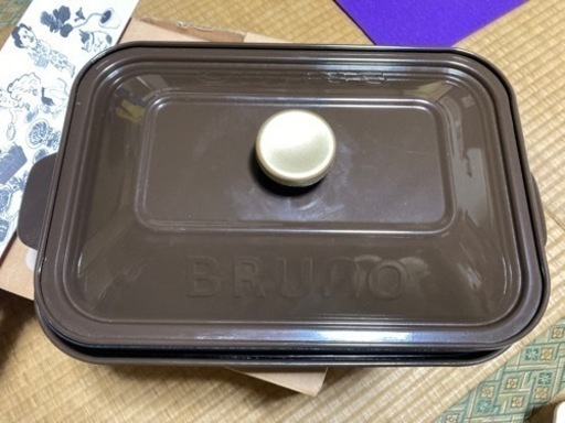 BRUNO ホットプレート＆セラミックコート鍋付き