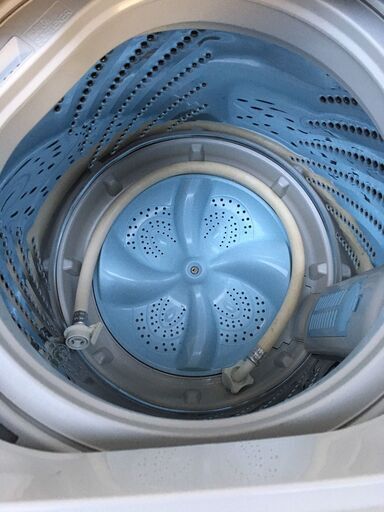 ☆中古 激安！！￥9,800！！Hisense　5.5kg洗濯機　家電　2019年製　HW-E5502型　幅54cmｘ奥行54cmｘ高さ94cm　【BBM041】