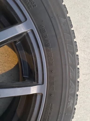 BRIDGESTONE BRIZZAK VPXスタッドレスタイヤ ホイール トップ 4本 