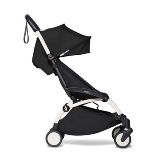 超美品】BABYZEN YOYO2 0+＆6+ ホワイトフレーム/ブラック | no-sweat