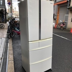 🌸大型冷蔵庫パナソニック451L自動製氷機付き⁉️大阪市内配達設...