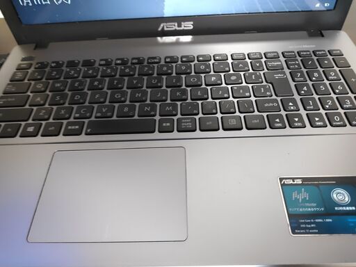 ASUS 4世代Core i5搭載 メモリ大容量8G テンキー Webカメラ 薄型スリム 大