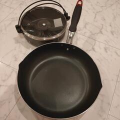 28cmフライパン＆20cmすき焼き鍋