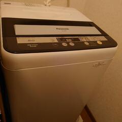【売約済】パナソニック全自動洗濯機5kg  NA-F50B6 槽...