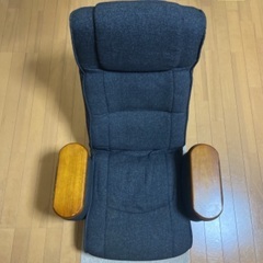 【ネット決済・配送可】リクライニング回転座椅子 42段階可動 上...