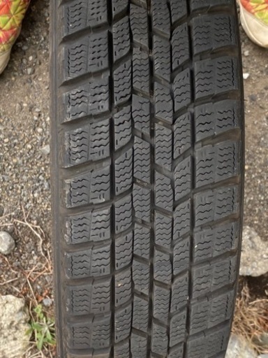 スタッドレスタイヤ 2018年製 155/65R14 グッドイヤー アイスナビ6 軽 