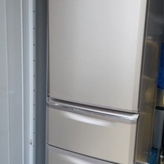 2015年製　三菱3ドアノンフロン冷蔵庫　370L