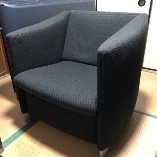 値下げ 送料込み オカムラ製ファブリックソファー1脚 値下げ 送料込み オカムラ製ファブリックソファー1脚 値下げ 送料込み