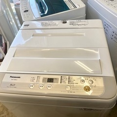 Panasonic 5K 洗濯機 na-b50b12 2018年製 学生 1人暮らし リサイクル 