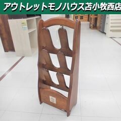 スリッパラック 玄関収納 収納家具 幅29x奥行17x高さ67c...