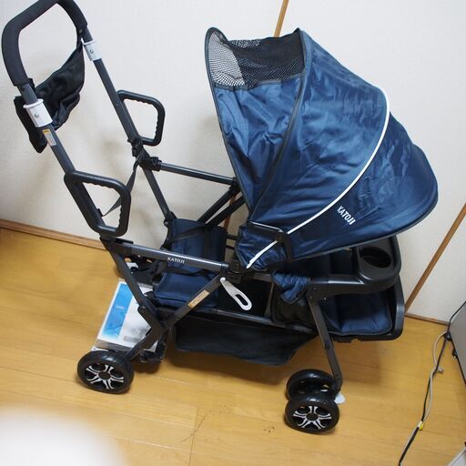 KATOJI 二人乗りベビーカー　二人でゴー 　カトージ