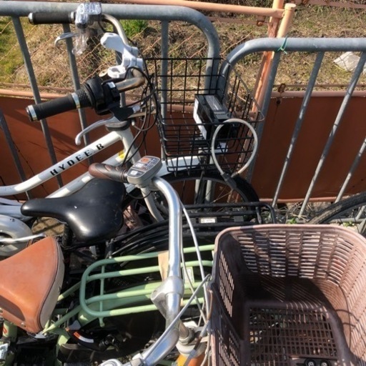 大阪 茨木市 ☆HYDEE.II 26インチ 3段変速ギア 電動自転車 本体