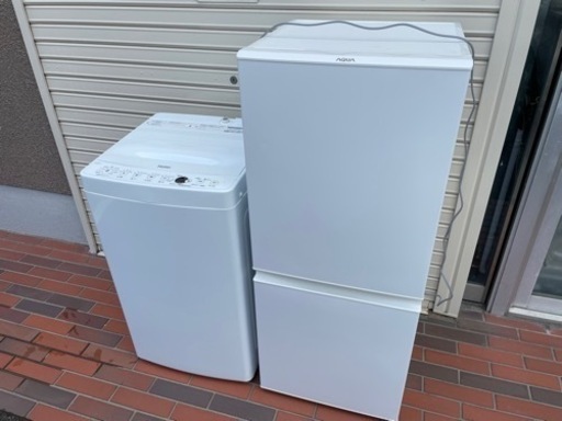 バラ売り可！■極美品■2020年製 AQUA 洗濯機 2019年製 AQUA 冷蔵庫 2点セット