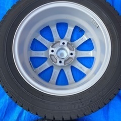 【スタッドレスタイヤ&ホイール】175/65R15 15ｲﾝﾁ 5.5J  +42 PCD100の4穴