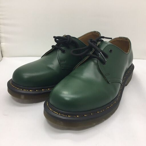 ドクターマーチン　146126226300　グリーン　シューズ　24.5cm