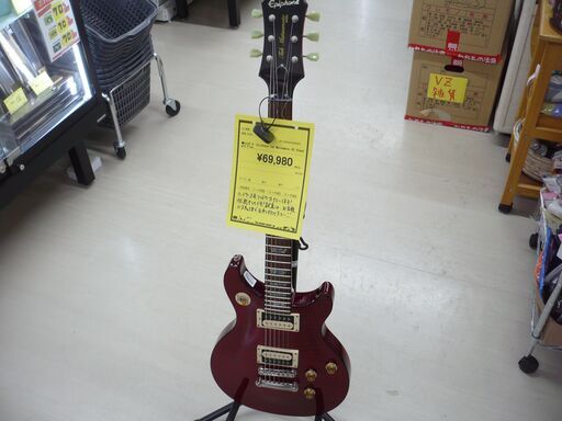 ジモティー来店特別価格!!!エピフォン 松本孝弘モデル!!! ハードケースとソフトケース付き J-147
