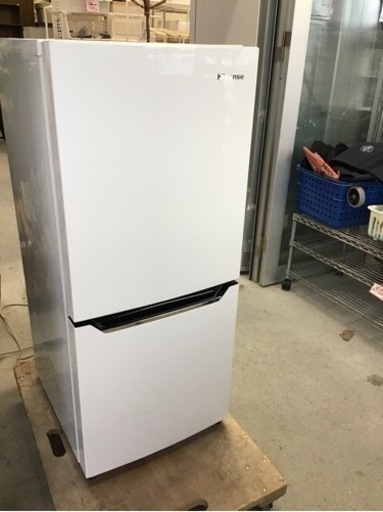 ●販売終了●Hisense 2ドア冷凍冷蔵庫　１３０Ｌ　2017年製　中古品