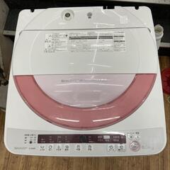 全自動洗濯機 シャープ ES-GE60P 2014年製 6kg【3ヶ月保証★送料に設置込】💳自社配送時🌟代引き可💳※現金、クレジット、スマホ決済対応※