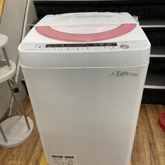 全自動洗濯機 シャープ ES-GE60P 2014年製 6kg【...