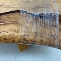 値下げしました。栃の木1枚板テーブル