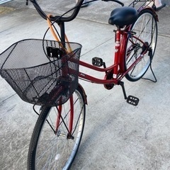 【1月末引き渡し】赤い自転車【お譲り先決まりました】