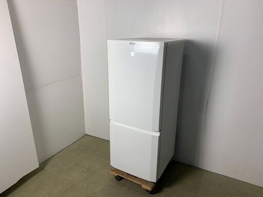 (220113) 　三菱／MITSUBISHI　ノンフロン冷凍冷蔵庫　MR-P15EZ-KW　2016年製