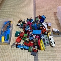 トーマスとか電車のおもちゃ大量