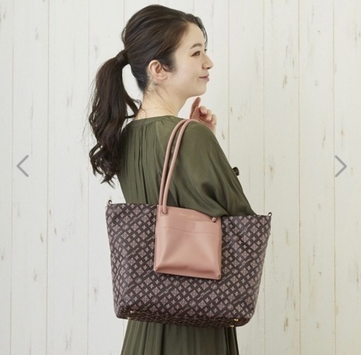 クリスチャンオリヴィエ2wayトートバッグ