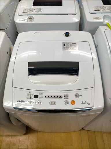 G5189　分解清掃済み　カード利用可能！　安心の半年保証　 洗濯機　S.K JAPAN　SW-M45A　2016年製　4.5kg　送料A　生活家電　札幌　プラクラ南9条店