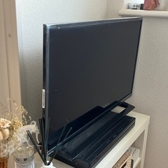 10N【美品】TOSHIBA 32インチテレビ　ブラック　一人暮らし　送料無料 TOSHIBA 32インチ カラーテレビ