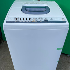 【ネット決済・配送可】日立　7キロ　洗濯機　白い約束　2018年...